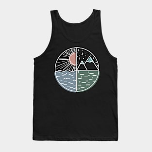 Nature Lover Minimalist Tank Top